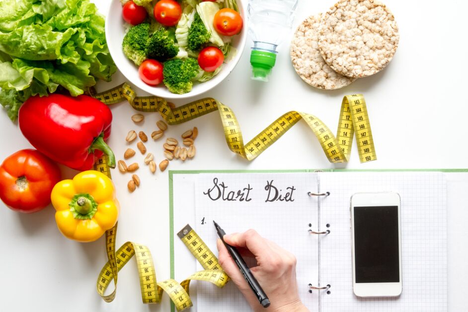 O começo da dieta