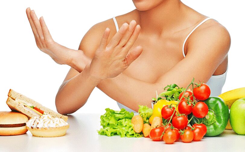 Evite produtos de farinha em uma dieta cetogênica